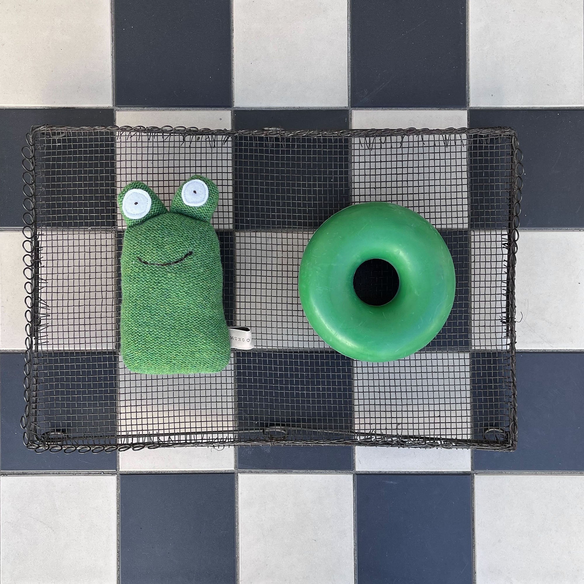 Rubber Doughnut Dog Toy